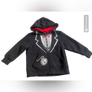 Tony Hawk tuxedo hooded sweatshirt